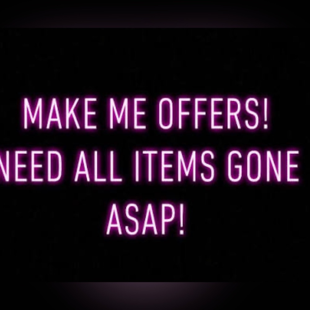 ‼️NEED ALL ITEMS GONE ASAP‼️